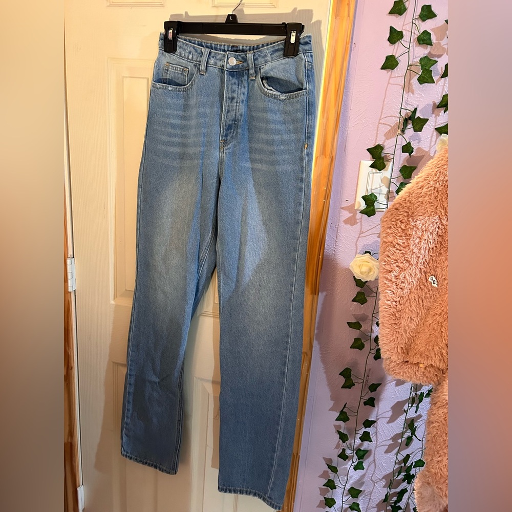 SHEIN high waisted mom jeans